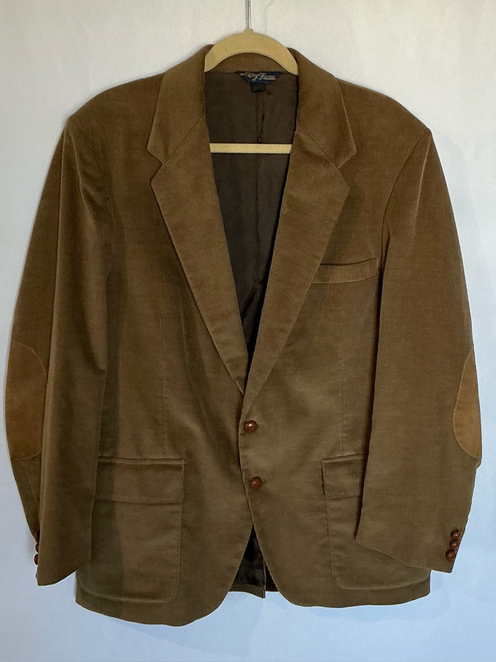 Vintage WFF by Farah Men’s Corduroy Elbow-Patch Blazer 44L